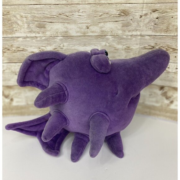 Funny Friends Fish Plush Purple Blue Eyes 8" x 14" Soft Jennifer Mazur Toy - Picture 6 of 13